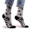 Bambusz zokni - 41-46 méret - Ying Yang Cats - HOP HARE