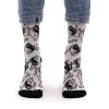 Bambusz zokni - 41-46 méret - Ying Yang Cats - HOP HARE