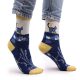 Bambusz zokni - 41-46 méret - Midnight Cat - HOP HARE