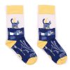 Bambusz zokni - 41-46 méret - Midnight Cat - HOP HARE