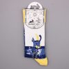 Bambusz zokni - 41-46 méret - Midnight Cat - HOP HARE