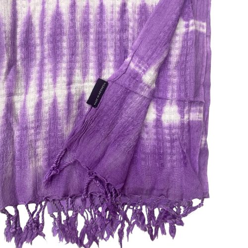Indonéz kézműves boho JAVA ART stóla 60x200 cm - levendula - Nomad Sari