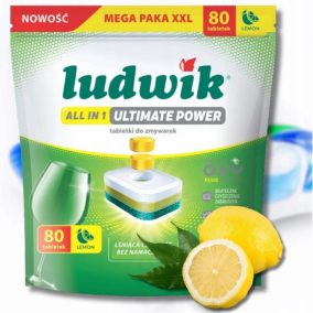 Ludwik Ultimate Power All In One Mosogatógéptabletta 80 db