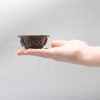 Antik réz tál - Hármas hold - 8x4 cm
