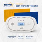 Szén-monoxid vészjelző - LCD kijelző, elemes - CO10LCD - HOME