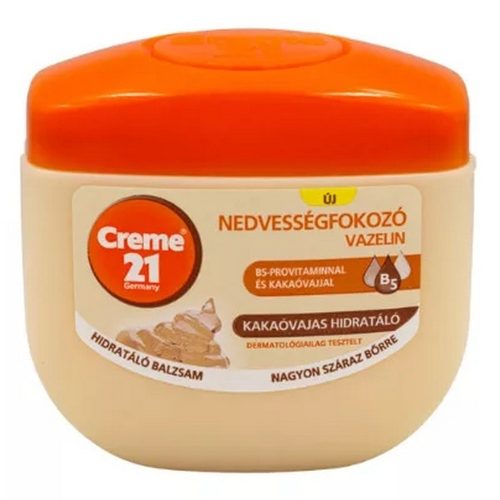 Kakaóvajas hidratáló vazelin balzsam B5 provitaminnal 100 ml - CREME 21
