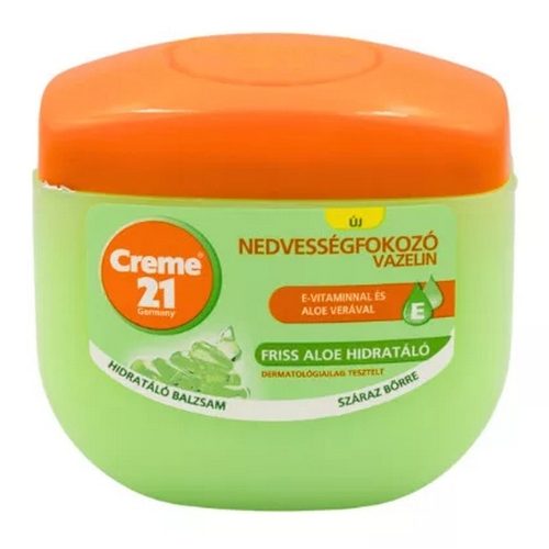 Aloe Vera hidratáló vazelin balzsam E-vitaminnal 100 ml - CREME 21