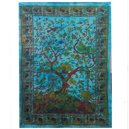 Pamut falidísz - Életfa - 78x112 cm