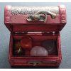 Vintage dobozka - Egyiptom - 9x5,5x6 cm