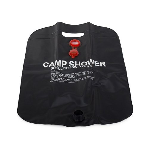 Hordozható kemping, kerti zuhanyzó - PVC - 20 literes