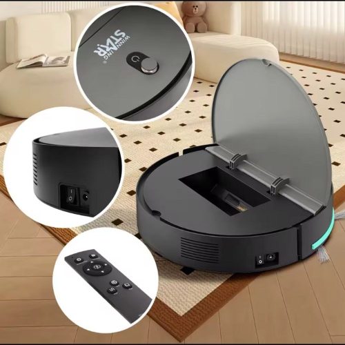 Robotporszívó 16 W, 350 ml - fekete - WinningStar