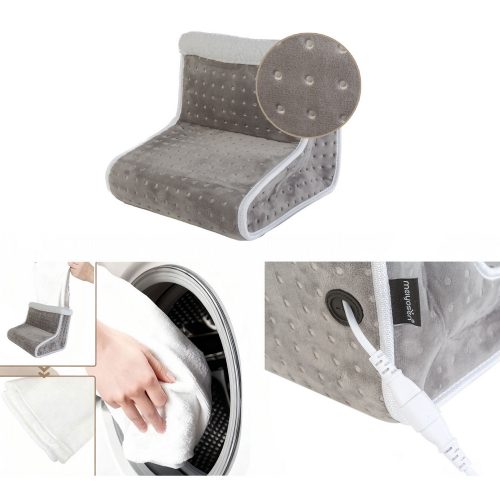 Elektromos lábmelegítő távirányítóval YS-8807 - szürke - MEIYOSEN