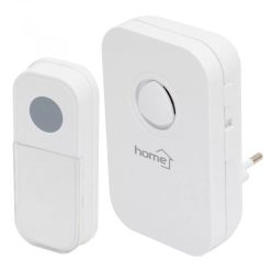   Digitális vezeték nélküli csengő - 230V 100 m 36 dallam - fehér - HOME