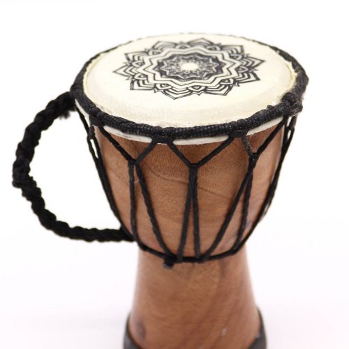 Kézműves Djembe Dob - 15 cm