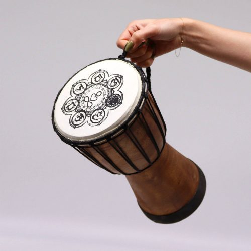 Kézműves Djembe Dob - 30 cm