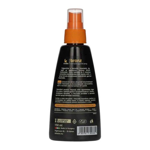 Bronz Karotin barnulásgyorsító olaj - 150 ml - Dr. Kelen
