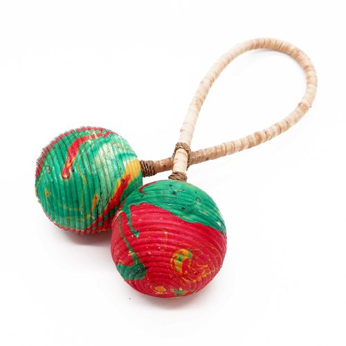 Maracas csörgő - Dupla csavar
