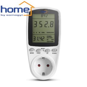   Fogyasztásmérő költségszámítás funkcióval 250V 3680W - HOME