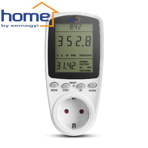 Fogyasztásmérő költségszámítás funkcióval 250V 3680W - HOME