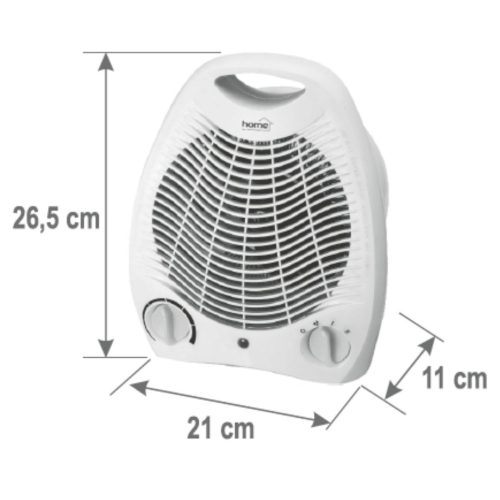 Elektromos ventilátoros fűtőtest 230V - FK1 - HOME