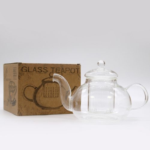 Üveg teáskanna üveg szűrővel - 750 ml - Ancient Wisdom