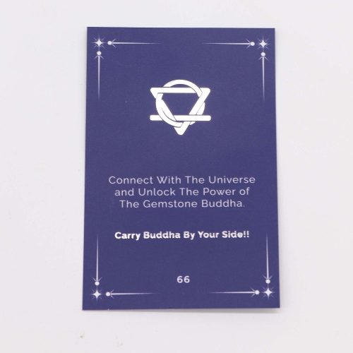 Rózsakvarc ásvány BUDDHA szobrocska - 3,5x4x2,3 cm