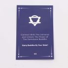 Ametiszt ásvány BUDDHA szobrocska - 3,5x4x2,3 cm