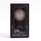 Rózsakvarc bolygó kék Aventurin állványon - VÉNUSZ