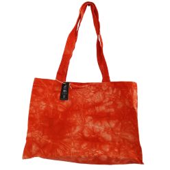   Indiai kézműves pamutvászon táska - 32x24 cm - Desert Orange - HOP HARE 