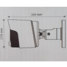 Álkamera lámpával mozgás- és fényérzékelővel - elemes LED jelzőfény - HOME