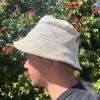 Kender Pamut BOHO kalap - natúr