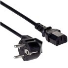 Hálózati csatlakozókábel 2 m védőérintkezős max. 1380 W fekete - HOME