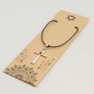Indiai ezüstözött medál - Ankh kereszt - Ancient Wisdom