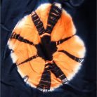 Japán Stílusú Nadrág - L - Kék, Narancs - Nomad Sari