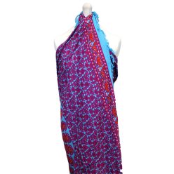 Bali Mandala szarong 140x100 cm - Teal Purple