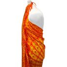 Bali Mandala szarong 140x100 cm - Lime Orange