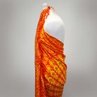 Bali Mandala szarong 140x100 cm - Lime Orange
