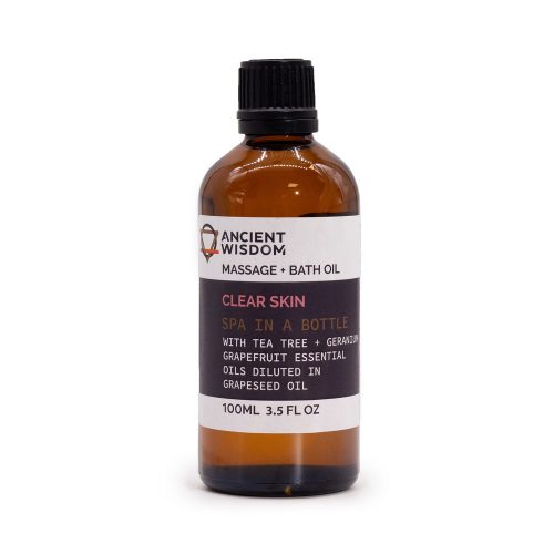 Tiszta bőr fürdő- és masszázsolaj keverék - 100 ml