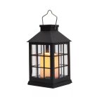 Napelemes lámpás, 1 db melegfehér LED, valósághű lángeffekt - HOME