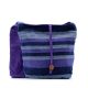 Nepáli etno crossbody válltáska - pamut - 25x24x5 cm