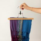 Ruhafogas szoknyákhoz nadrágokhoz fa - 5 db - 30 cm - Nomad Sari