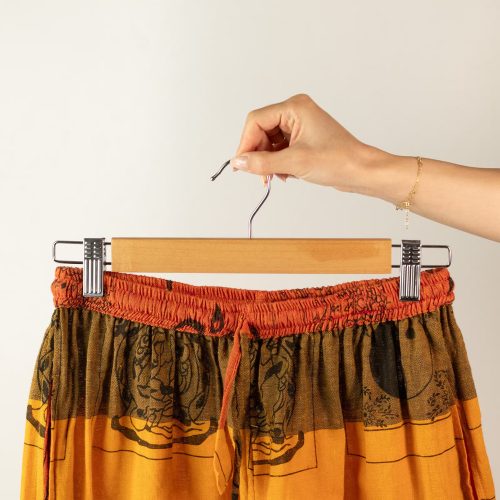 Csipeszes fa ruhafogas - 5 db - 33 cm - Nomad Sari
