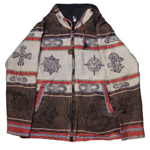 Himalayan Soul kapucnis dzseki - M - Stone Mandala - Nomad Sari