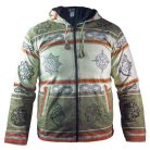 Himalayan Soul kapucnis dzseki - M - Mantra Green - Nomad Sari
