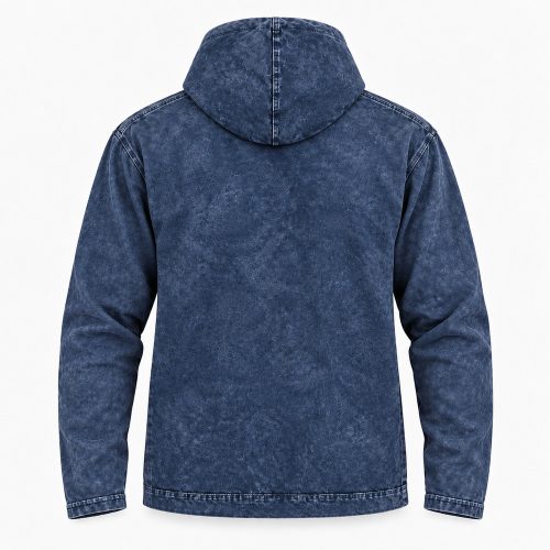 Blue Compass of Life kőmosott kapucnis felső - XL - Nomad Sari