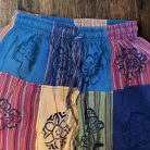 Nomad Sari pamut nadrág - narancsszínű tónusok - S-M méret