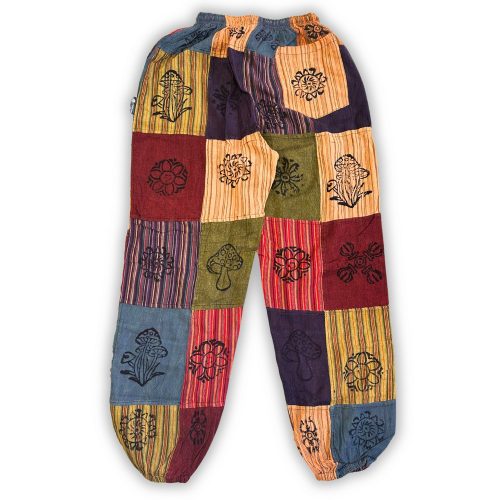 Nomad Sari pamut nadrág - narancsszínű tónusok - L-XL méret