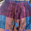 Nomad Sari pamut nadrág - lila tónusok - L-XL méret