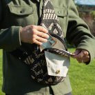 Crossbody jacquard táska - Desert Loom