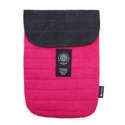 Párnázott pamut tablet, iPad táska - Nomad Sari